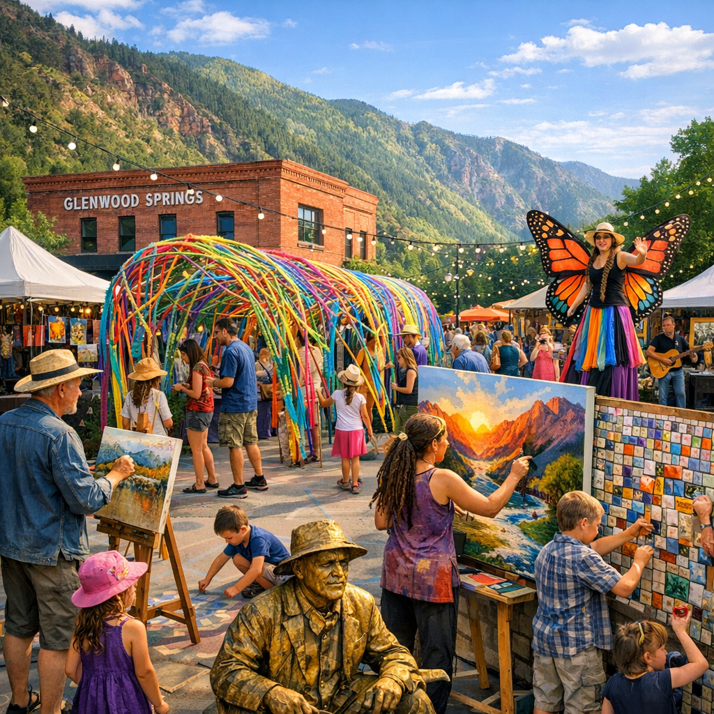 Exploring the Vibrant Arts Scene in Glenwood Springs